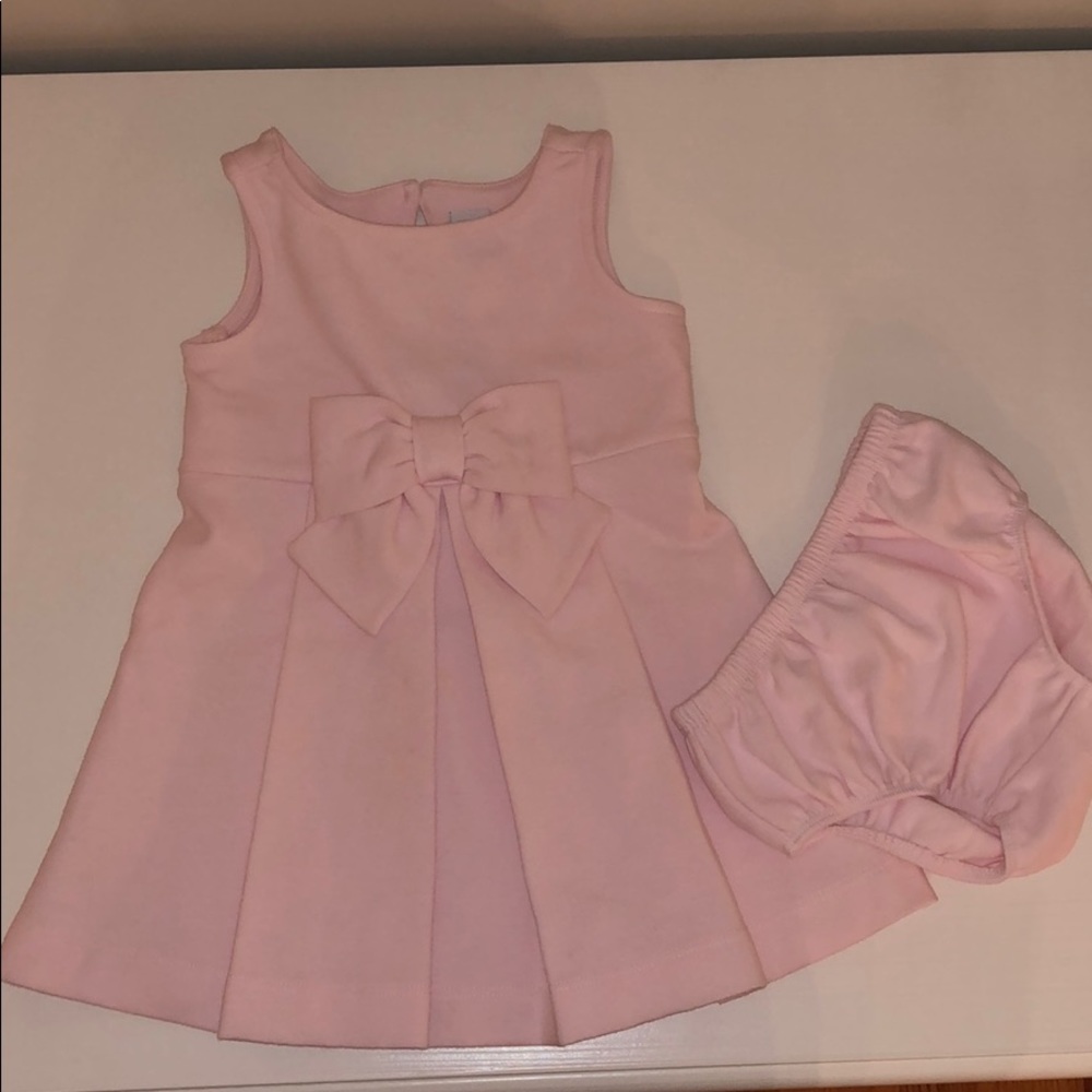 Janie and Jack sleeves dress with bow